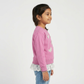 Girls Cotton Embellished Sweat Tee
