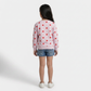 Girls Polka Dot Crew Neck Sweat Tee