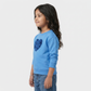 Girls Cotton Embellished Sweat Tee
