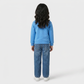 Girls Cotton Embellished Sweat Tee