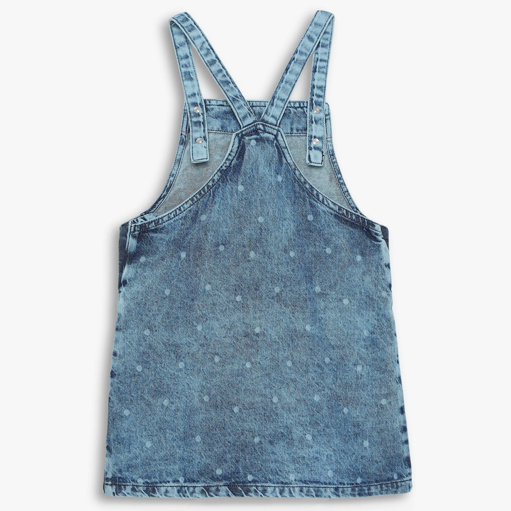 Girls Regular Fit Laser Print Dress