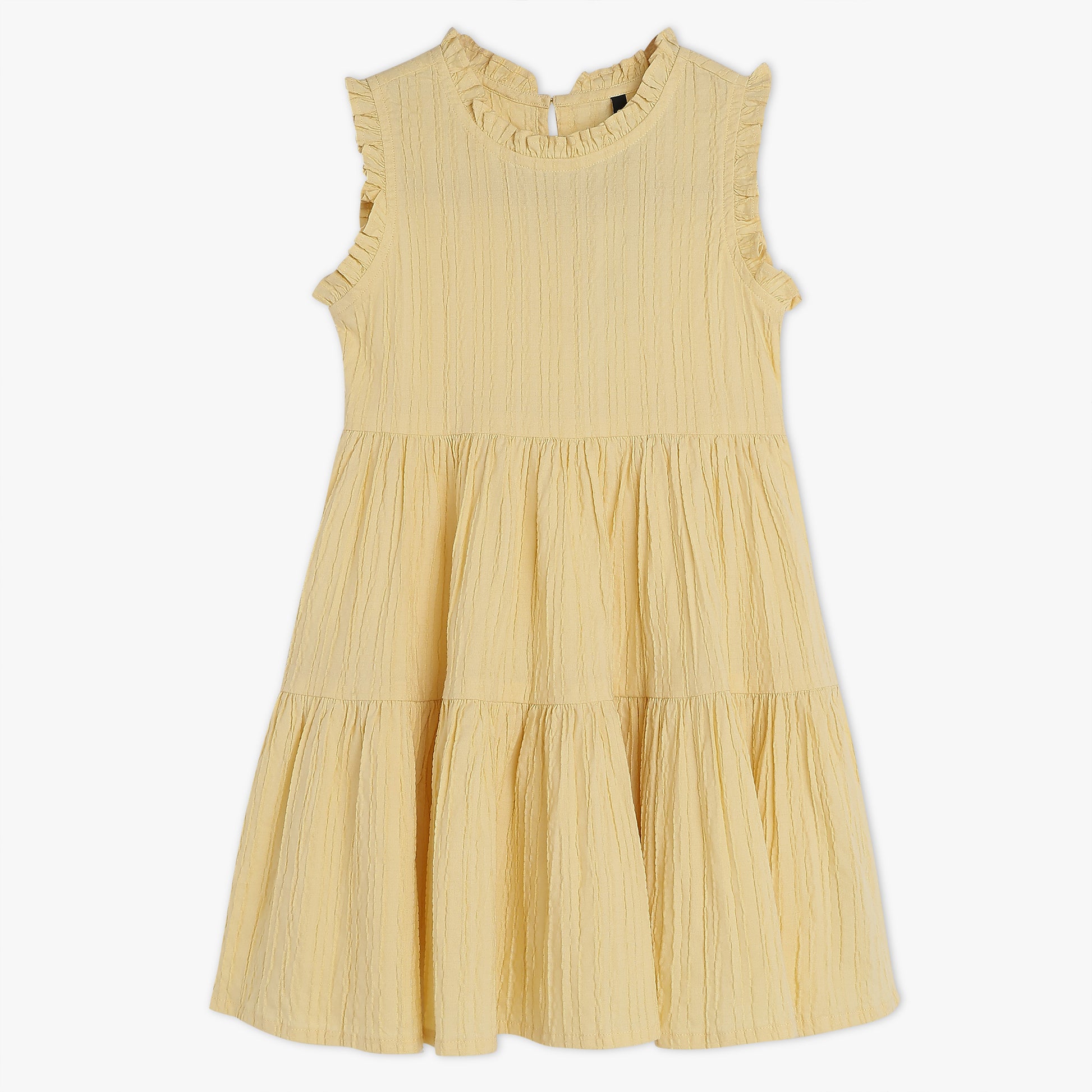 Girls Knitted Sleeveless Dress