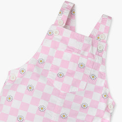 Girls Regular Fit Printed Square Neck Dress