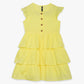 Girls Regular Fit Solid Round Neck Dress