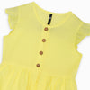 Girls Regular Fit Solid Round Neck Dress