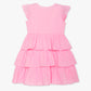 Girls Regular Fit Solid Round Neck Dress