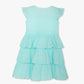 Girls Regular Fit Solid Round Neck Dress