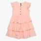 Girls Regular Fit Solid Round Neck Dress