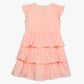 Girls Regular Fit Solid Round Neck Dress
