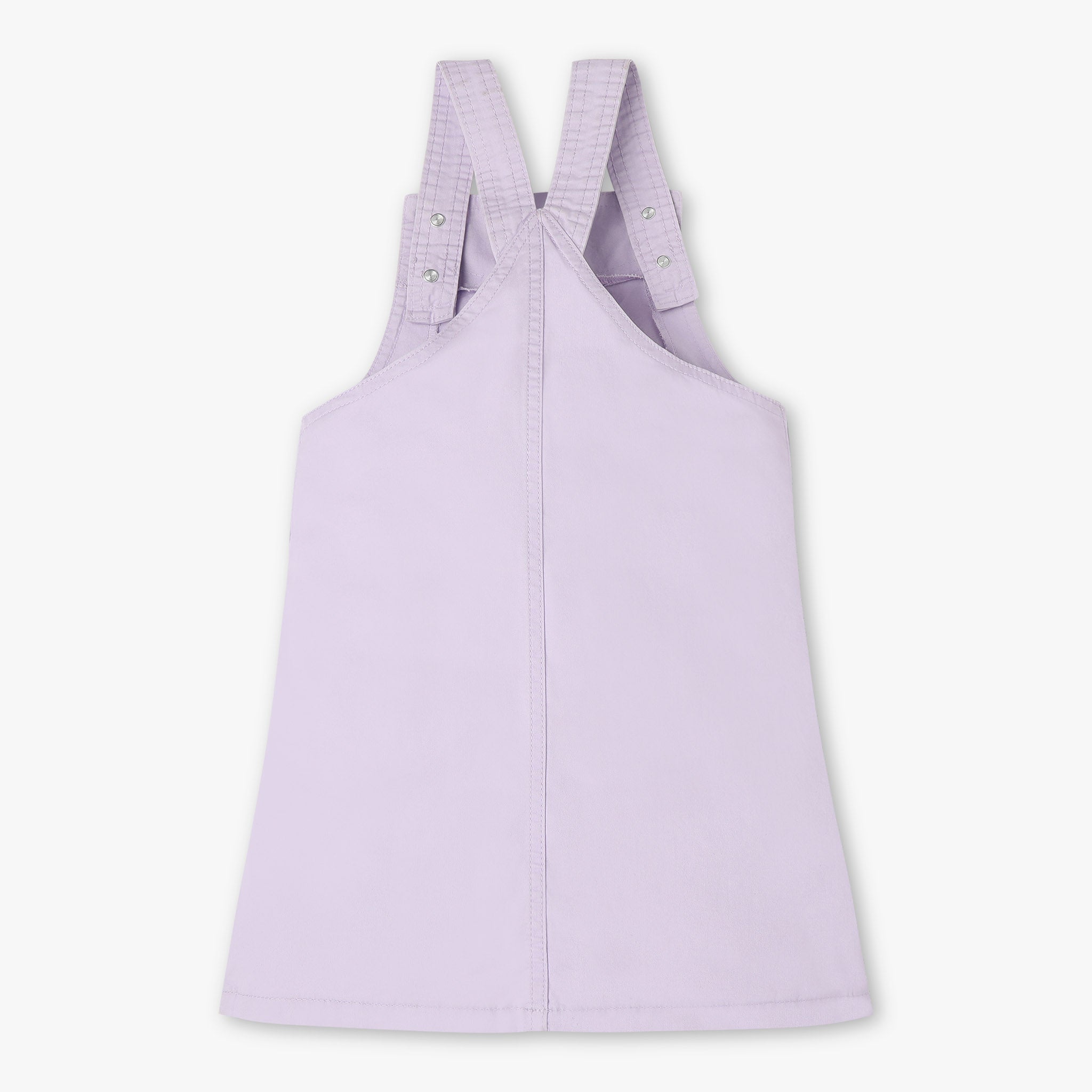 Girls Pinafore Woven Dress
