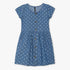 Girls Above Knee Polka Dot Dress