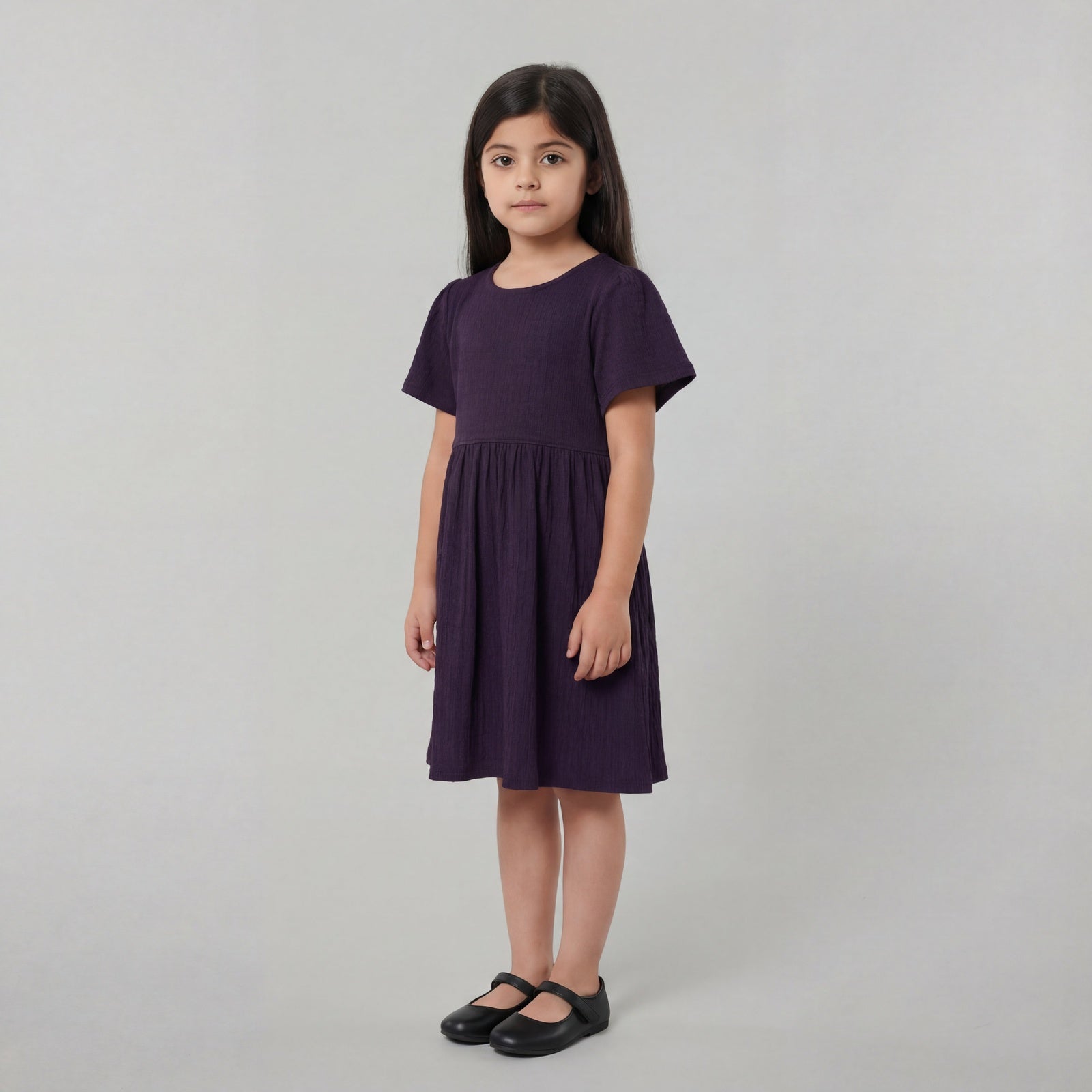 Girls Cotton Sleeveless Frock