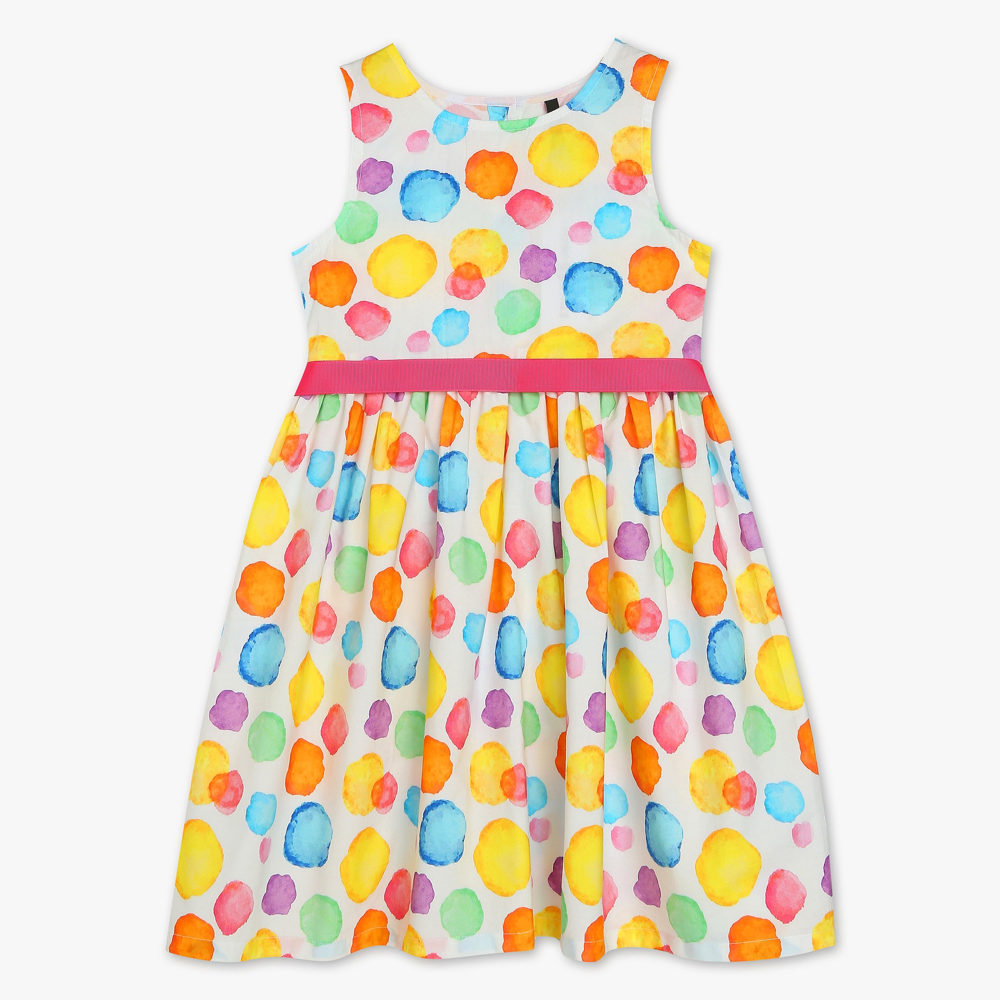 Girls Sleeveless Fashion Frock