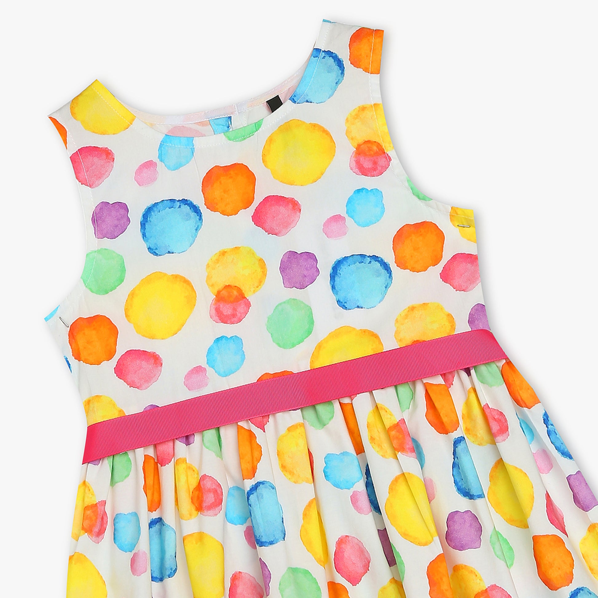 Girls Sleeveless Fashion Frock