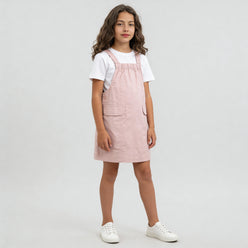 Girls Solid Dress