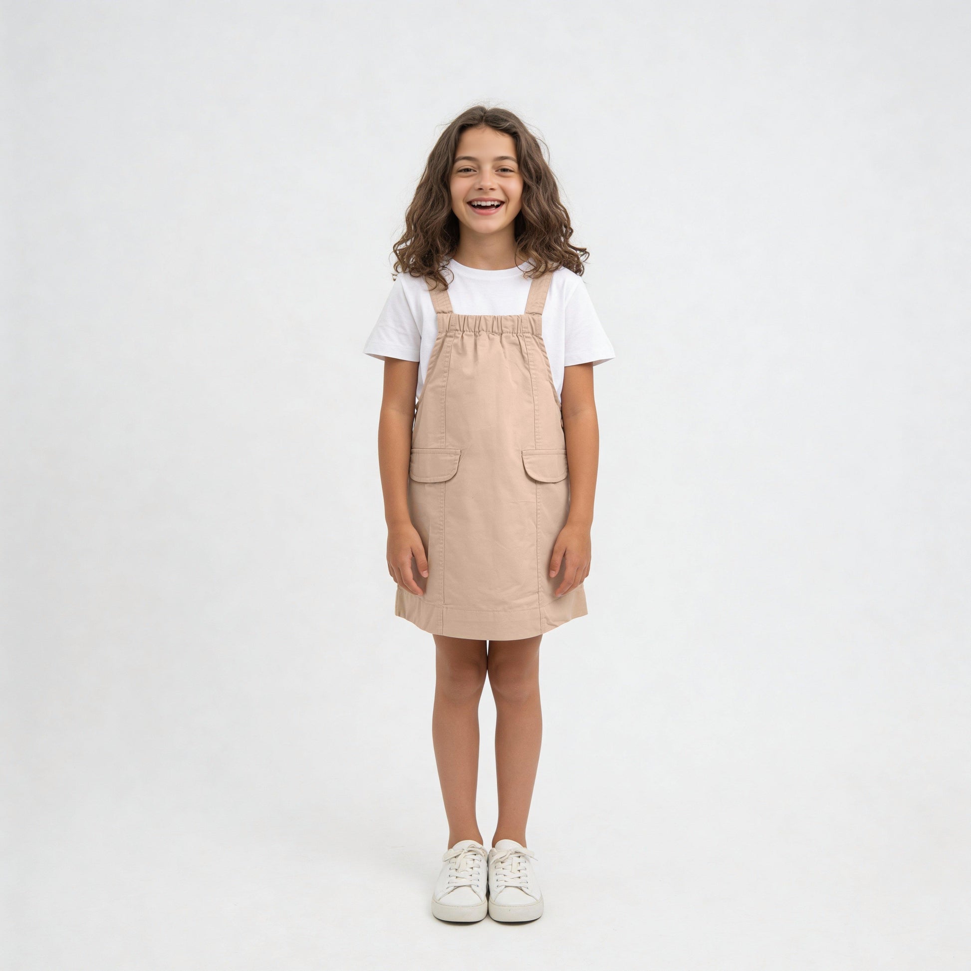 Girls Solid Dress