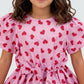 Girls Printed Frock with Balloon Sleeves