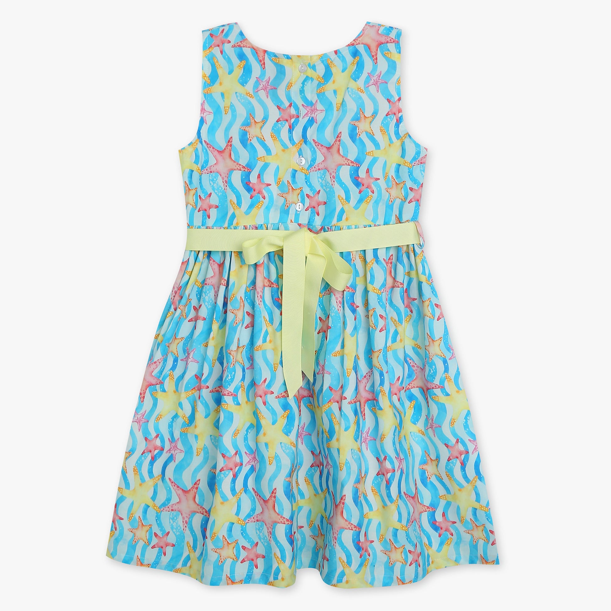 Girls Sleeveless Fashion Frock