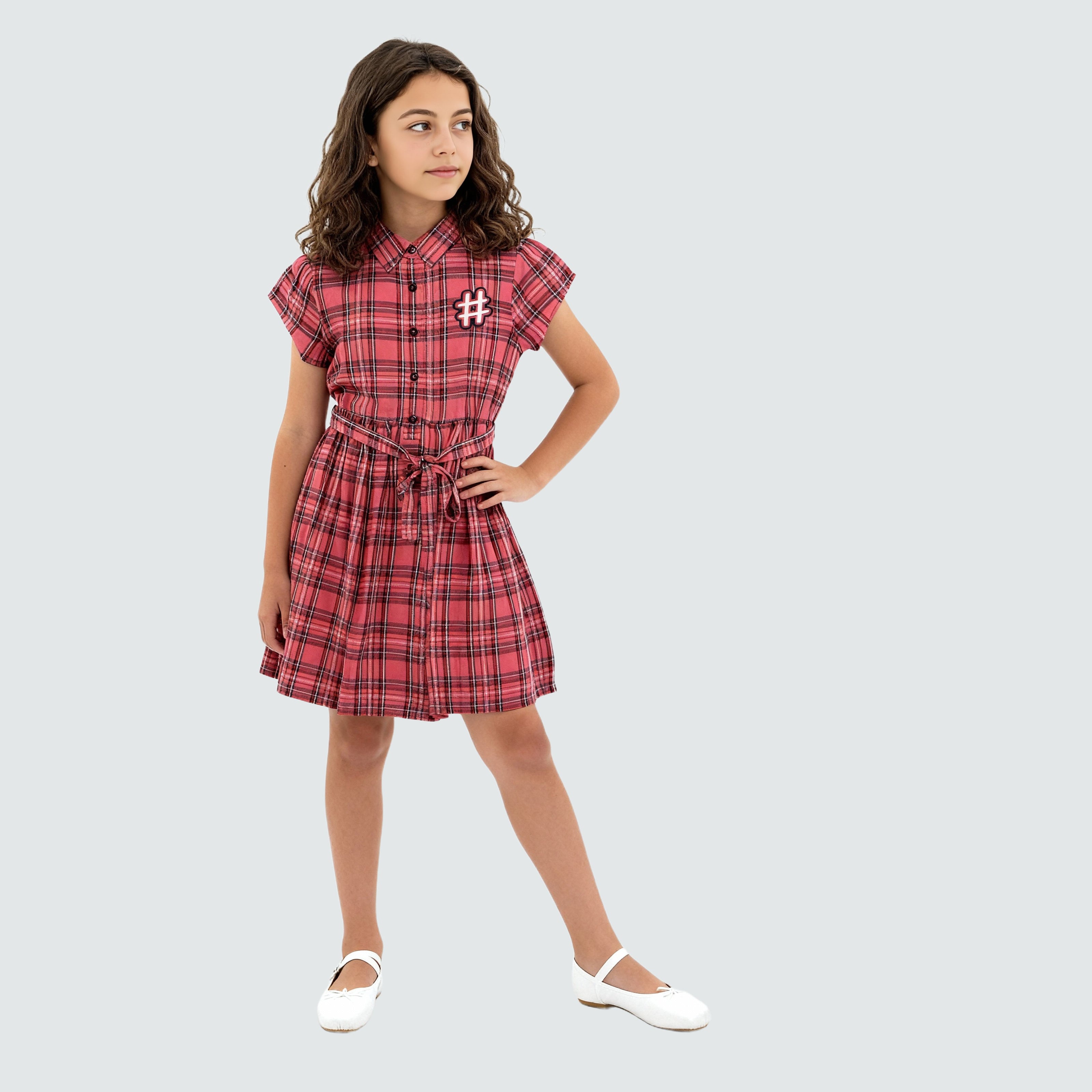 Girls Checkered Frock