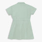 Girls Cotton Solid Dress