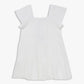 Girls Cotton Solid Knee Length Frock