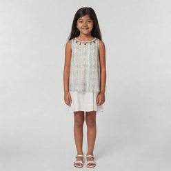 Girls Solid Dress