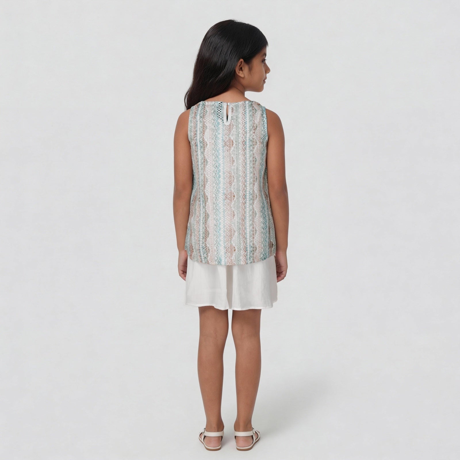Girls Solid Dress