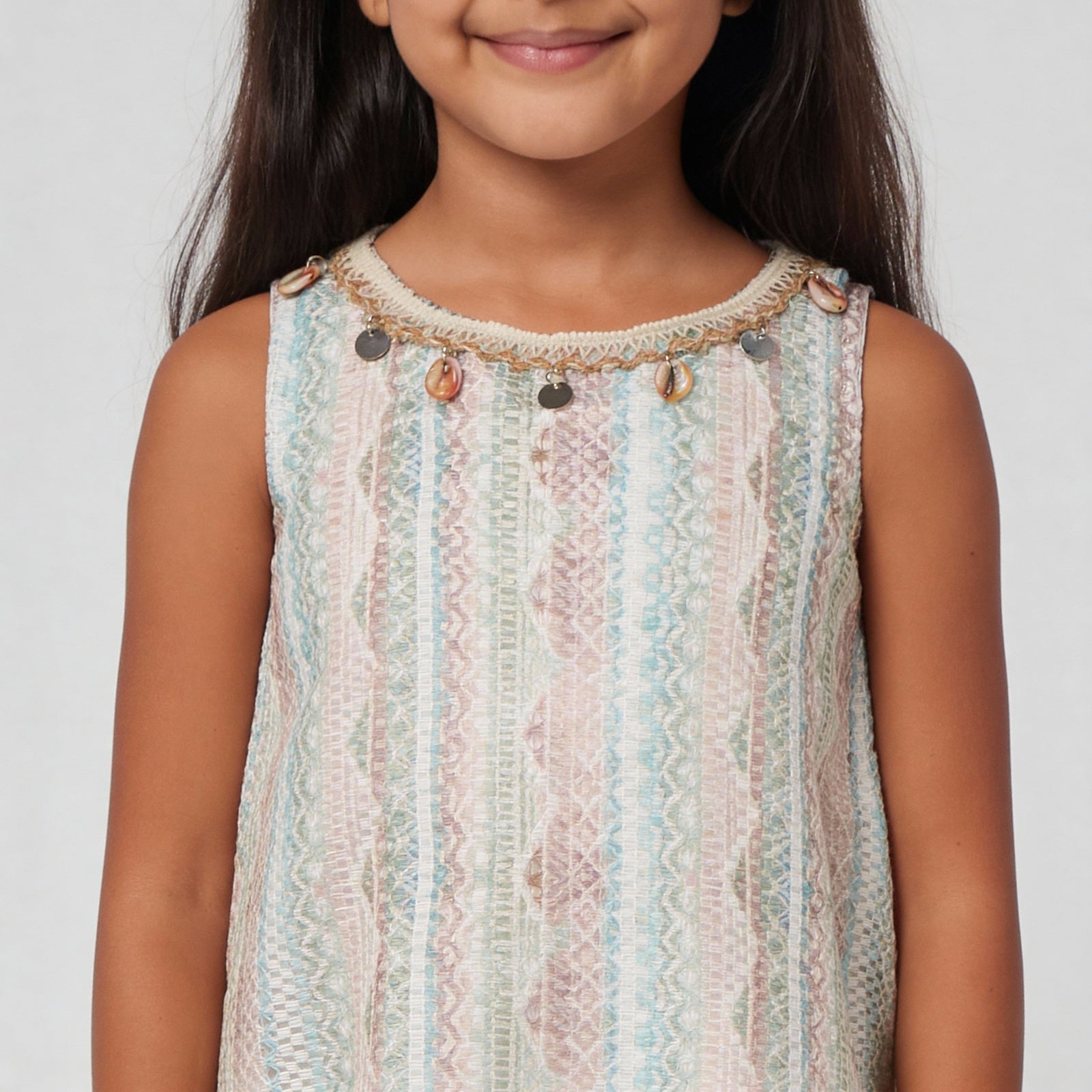 Girls Solid Dress