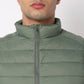 Heat-X Ultrapuff High Neck Sleeveless Gilet Jacket - Water Repellant Fabric with Zippered Hand Pockets