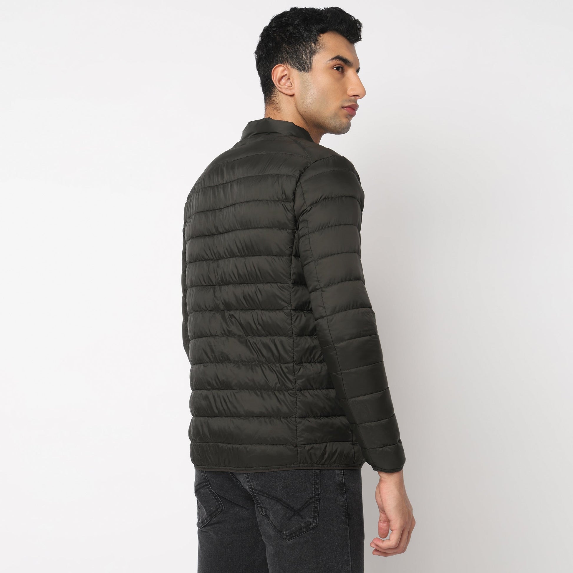 High Neck Ultrapuff Bomber Jacket