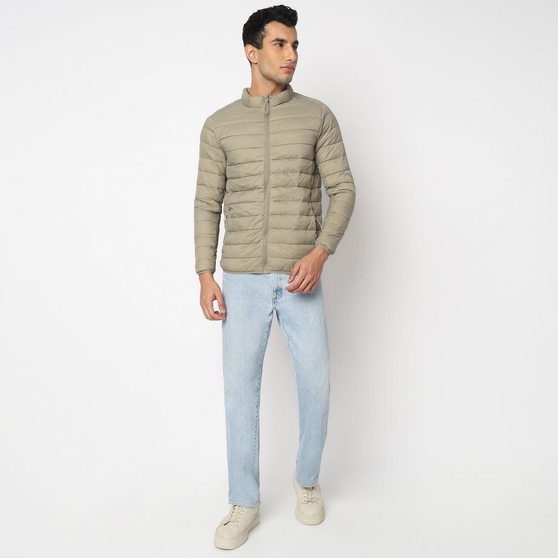 High Neck Ultrapuff Bomber Jacket