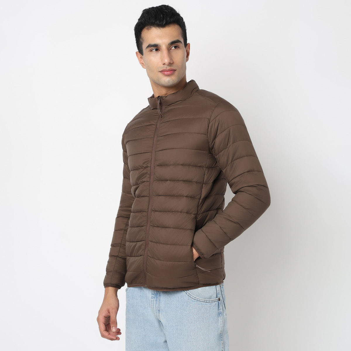 High Neck Ultrapuff Bomber Jacket