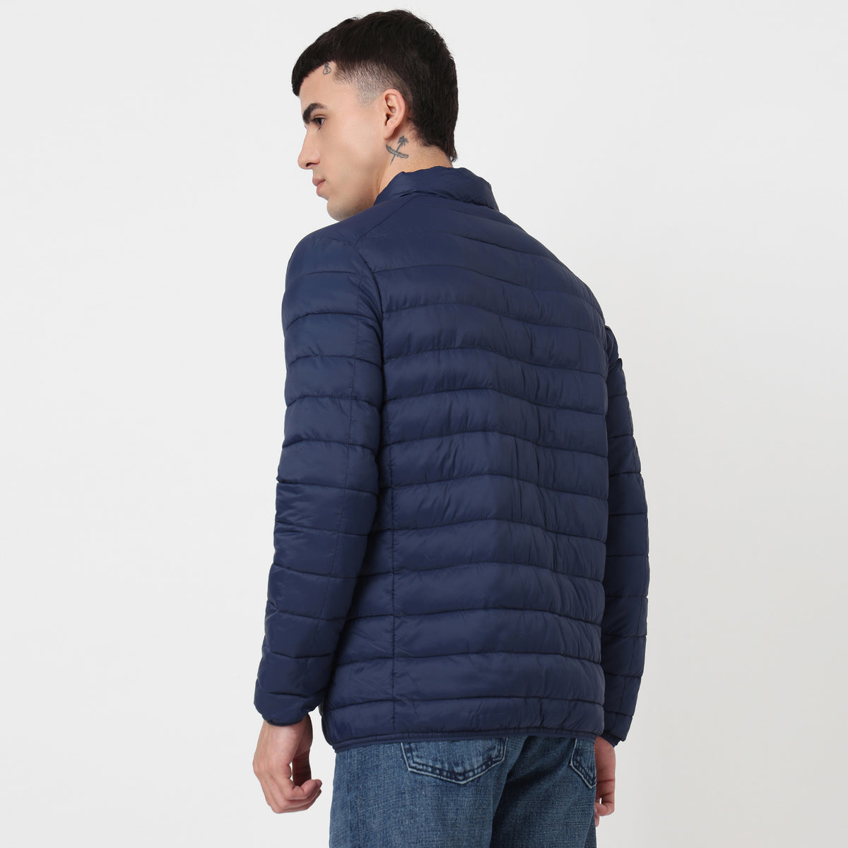 High Neck Ultrapuff Bomber Jacket