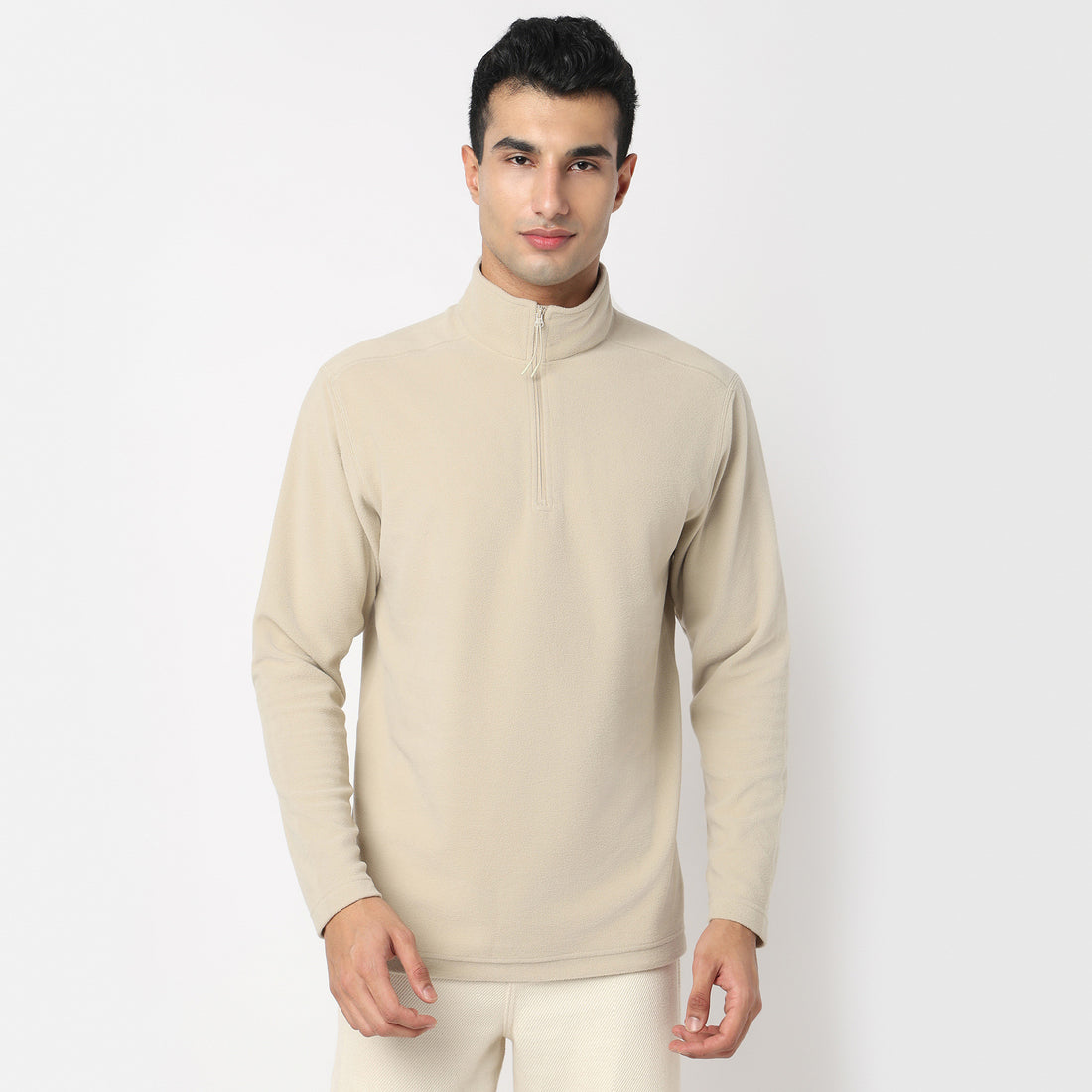 High Neck Polair Sweatshirt