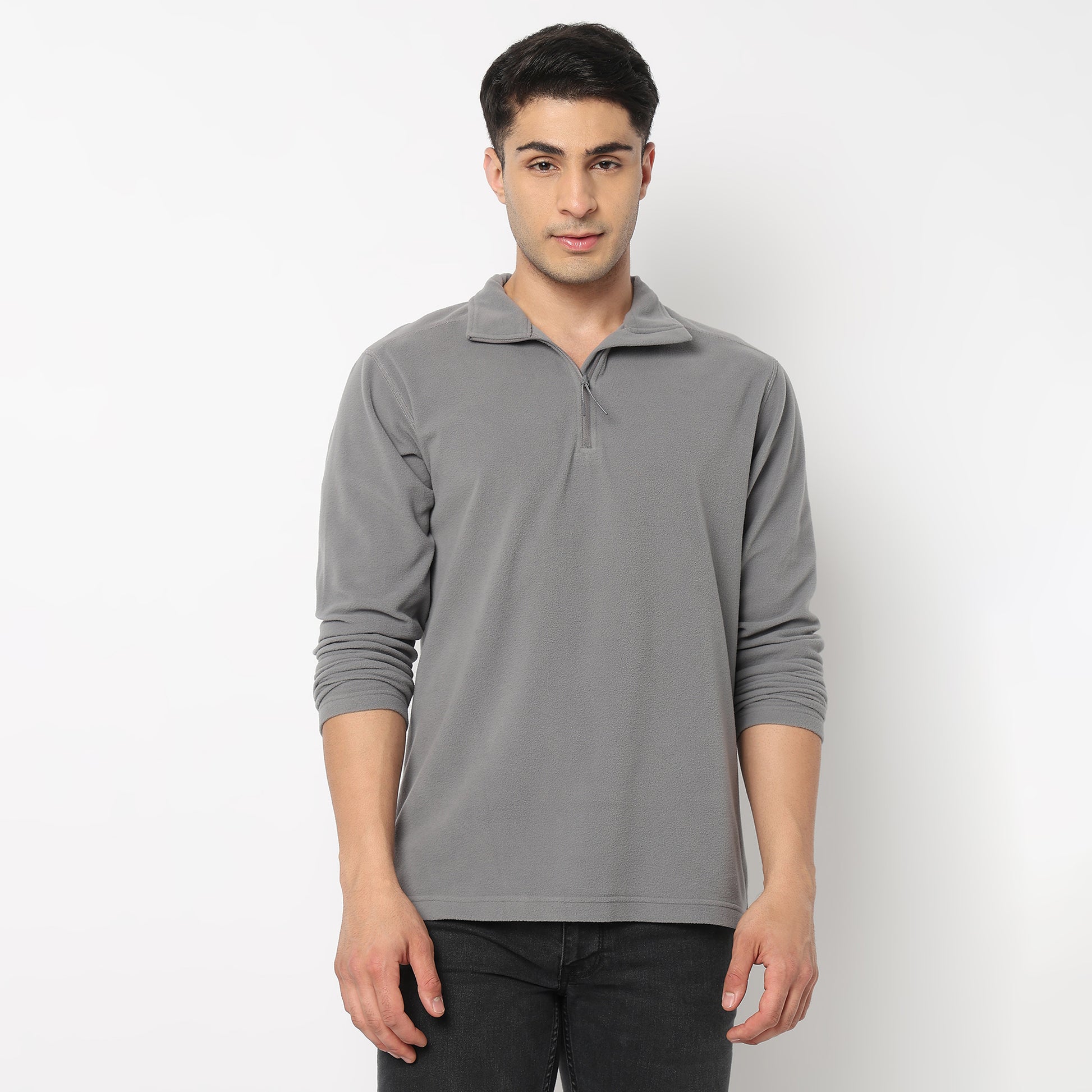 High Neck Polair Sweatshirt