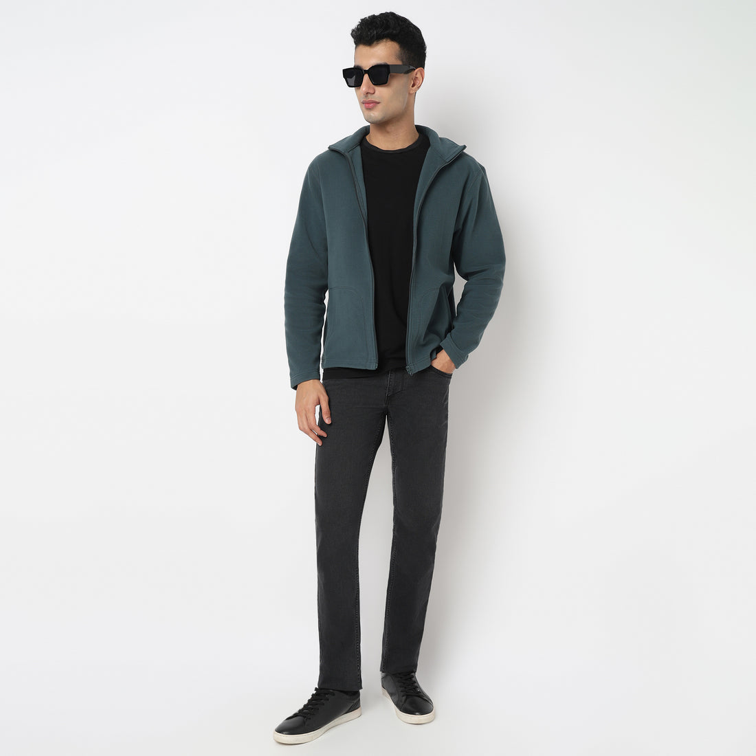 High Neck Polair Sweatshirt