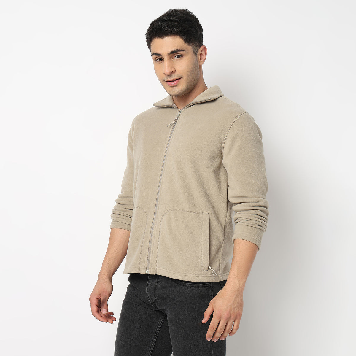 High Neck Polair Sweatshirt