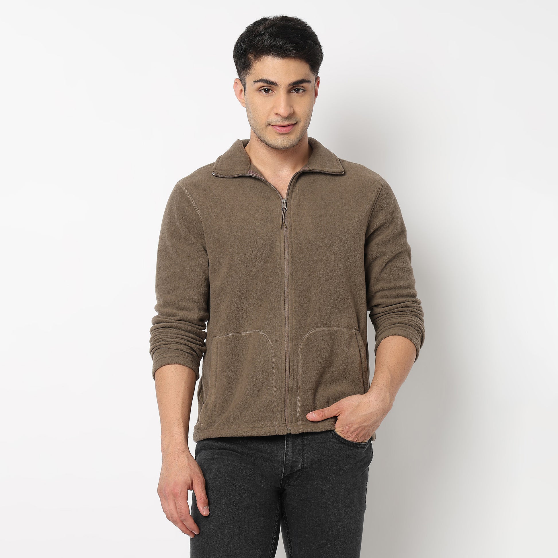 High Neck Polair Sweatshirt