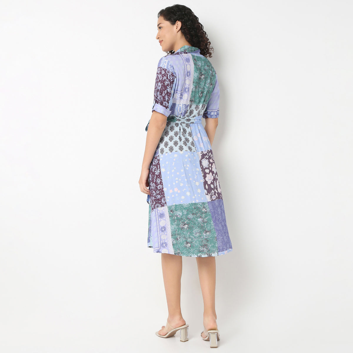 Belted Shirt Dress