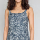 Printed Boat Neck Dress