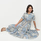 Sleeveless Tiered Shirt Dress