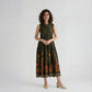 Polyester Printed Sleeveless Dress