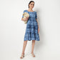 Printed Tiered Dress