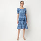 Printed Tiered Dress
