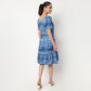 Printed Tiered Dress