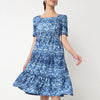 Printed Tiered Dress