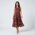 Printed Tiered Dress