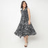 Printed Tiered Dress