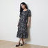 Printed Tiered Dress