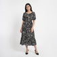 Printed Tiered Dress